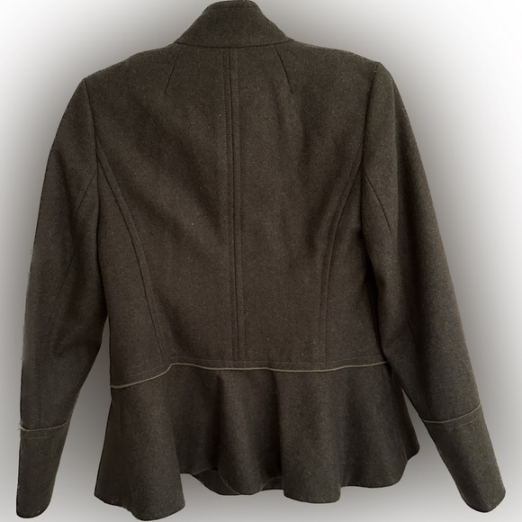 Banana Republic Vintage Green Coat - Picture 4 of 5